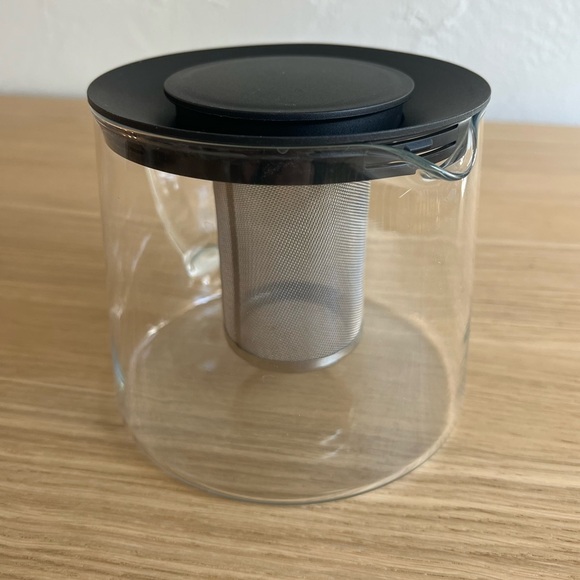 IKEA RIKLIG Glass Teapot with Infuser, 1.6 qt, Heat-Resistant for Loose Leaf Tea - Picture 2 of 14
